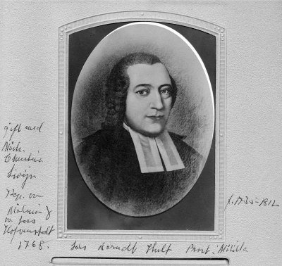 Lars Berndt Hult, prost i Målilla.
1735 - 1811
gift med Mörk Christina Livijn
Kopia av målning av Lars Hofvenstedt 1768