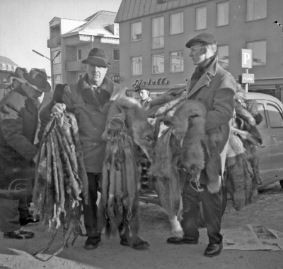 Marknad

Dok.110512/KG

Vimmerby skinnmarknad (Thomasdagen) 1960-talet.