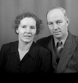 Algot Svensson med fru