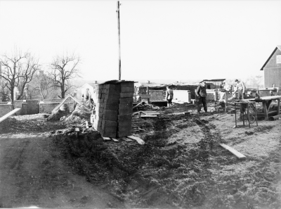 Vimmerbys första pensionärshem byggdes vid Ludwigsborg.     
