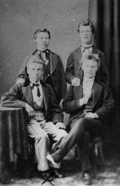 Axel Hedström, sSkräddare i Vimmerby.   