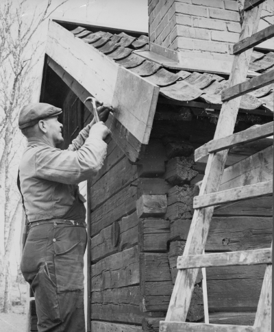 Helge Johansson Snickare 1940-talet.