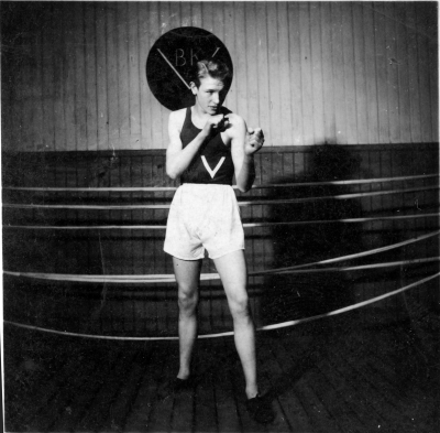 Ludvig "Ludde" Andersson, mycket lovande bantamviktare.