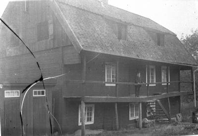 Fagerholms garveri som sedan blev
Östermans garveri. Flyttat till Skansen, invigt där 1934



Dok.071120/RS