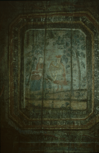 Väggmålning text
090402/KG