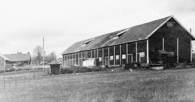 Ludvigsborgs ladugård där nu pensionärshemmet ligger.