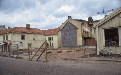 Byggtomt Storgatan / Båtsmansgränd 
Ivarssons Cykel 
Linderstens Foto

090331/KG