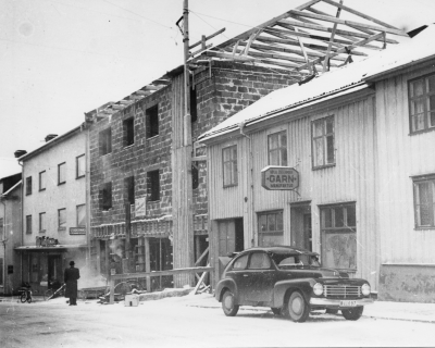 Sevedegatan 29 Lisa Johansson Damfrisörska byggde huset. T.E