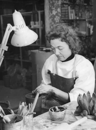 Keramiker Britt Nachtweij.   