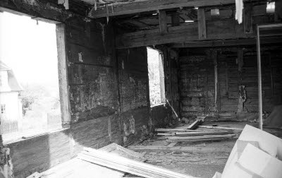 Gamla Koppargården
Rivning efter brand 