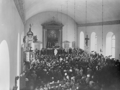 Anders Andraé inviges till kyrkoherde 1937   T.E.