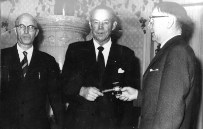 Från vänster  1. Paul Andersson, Alsta  2. Zante Hansson  3. Gunnar Karlsson, Boda.  