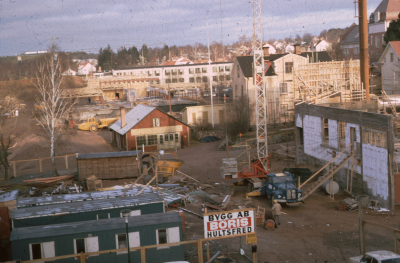 Bygget av Domushuset och Biblioteket
 
090514/KG