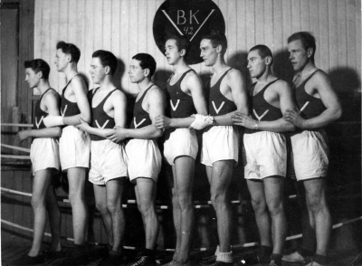 Ludvig "Ludde" Andersson, Sven-Gunnar Leander, Robert Adolfsson och Axel Holmberg.
