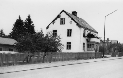 Kungsgatan gamla barnbespisningen huset revs när skolan byggde nya skolköket. 