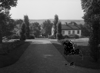 Kyrkparken, söderut mot Östra Tullportsgatan/Storgatan 



