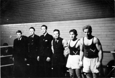 Ludvig "Ludde" Andersson, Robert Adolfsson och Axel Holmberg.