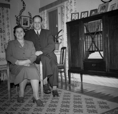 Valter Berggren med fru Dagmar

Dok.111026/KG