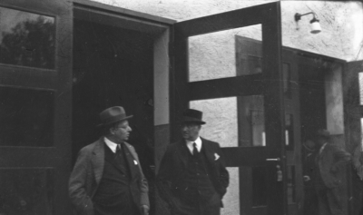 Invigning (?) av Nya Brandstationen, Rönnbärsgatan Vimmerby
Borgmästare Ragnar Odevall.
Den invigdes 1939

Dok.070817/RS