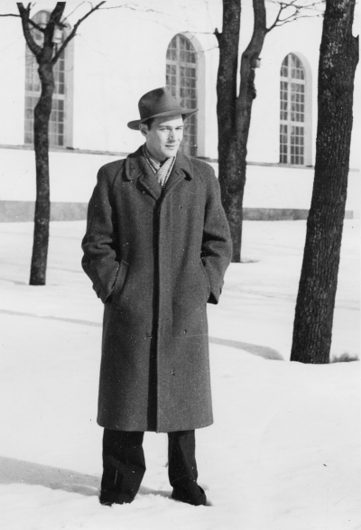 Aronsson, spelman i Vimmerby laget på 1950- talet. Nu bosatt i Mjölby. 