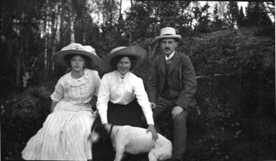 Halldén, Bokhandlare, familjebilder