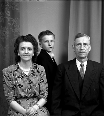 Göran Karlsson med familj 