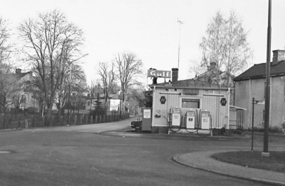 Gamla taxi 
Drottninggatan / Parkgatan 