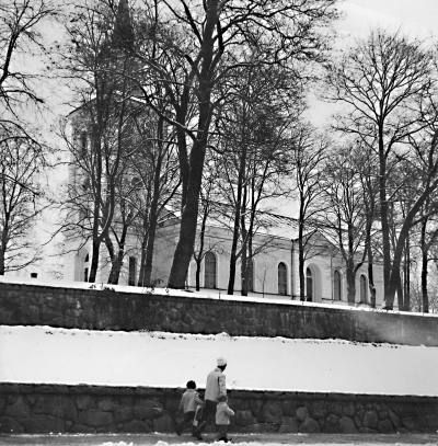 Vimmerby Kyrka 1960-talet      T.E.  