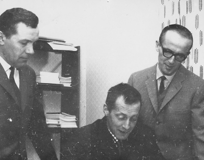 1. Birger Gustavsson 2. Nils Krantz  3. Falk.   