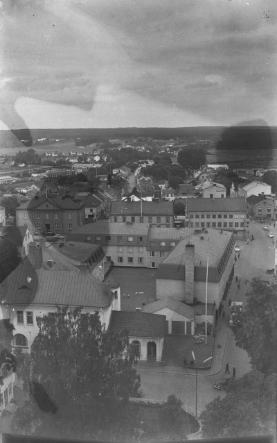 Från kyrktornet