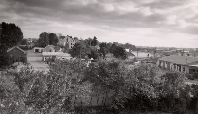 Västra tullen omkring 1940.   T.E.