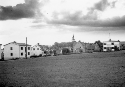 Vy över del av Vimmerby 