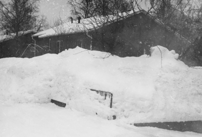 Baldersgatan. Hela området byggdes 1959-1960.