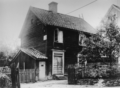 Båtsmansbacken Skomakare Hallberg.
