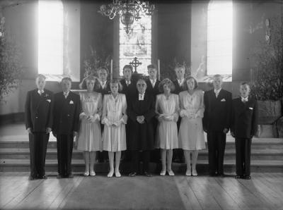 Locknevi konfirmander 1947