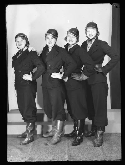 Brandsoldater flickor