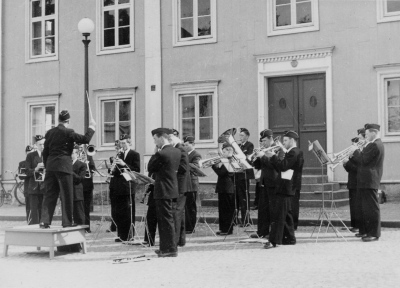 Vimmerby Blåsorkester Fanjunkare Johansson. 
