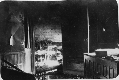 Branden vid Centralbryggeriet 1922. 