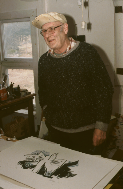 Man målning

090408/KG