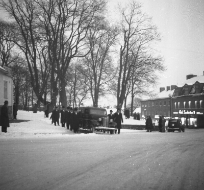 Lars V Lindéns jordfästning