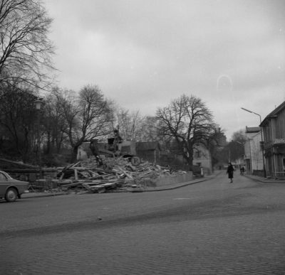 Storgatan 
- Johanssons pensionat rivs -

Dok.110330/KG