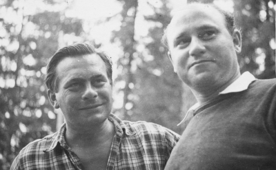 1 Sven-Hugo Hansson, möbelhandlare, 2. Gunnar Karlberg, köpman.    