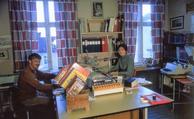 Sture Nilsson & Margareta Josefsson biblioteket Storgatan / Drottninggatan

090401/KG