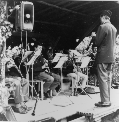 Invigningen Ösjöfors handpappersbruk, Rumskulla. 