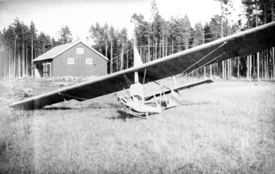 Vimmerby- Hultsfred Flygklubb. Glidflygplan.  