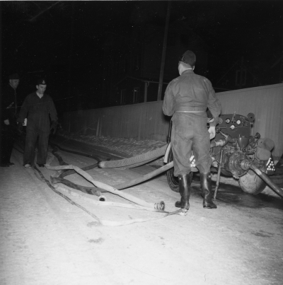 Evy Nicanders dokumentation: Övning Carl-Erik Flender o Knut Pettersson.