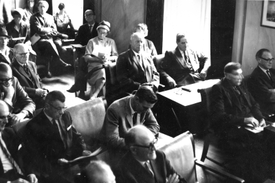 Hembygdsförbundet Rådhussalen.  Beyron Milton, guldsmed Vimmerbyby.  Leonard Karlsson, Södra Vi  Gustav Karlsson, Ankarsrum  Ivan Svanström, Lofta.   