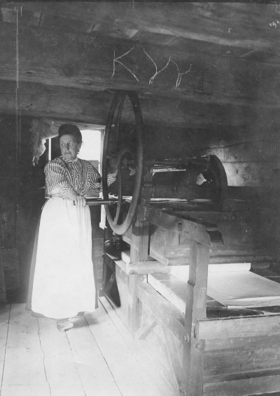 Fru Wahlberg manglar.   