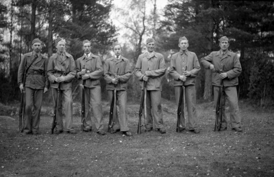 Troligen hemvärnsmän