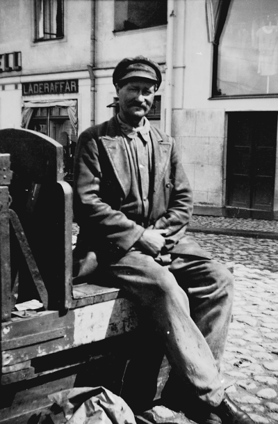 Gustav Lundberg "Kak", diversearbetare 1940-talet            